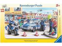 Ravensburger Rahmenpuzzle Einsatz der Polizei