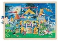 goki Puzzle Holzpuzzle Fairy Tale Hour 192 Teile, Puzzleteile