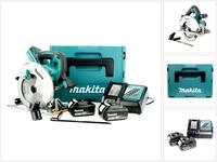 Makita Kompakt-Handkreiss&auml;ge DHS 710 RTJ 36 V Akku Li-Ion Handkreiss&auml;ge 190 mm im