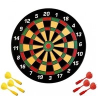 Karella Dartscheibe Magnet 40 cm Modell Family inkl. 6 Magnetdarts