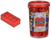 SIMBA Konstruktionsspielzeug Blox 100 Teile 8er rot 104118905 Spielbausteine
