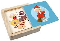 Tr&ouml;tsch Verlag Puzzle Erstes Holz-Puzzle Unser Sandm&auml;nnchen, Puzzleteile