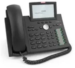Snom Snom D375 VoIP Tischtelefon ohne Netzteil Festnetztelefon