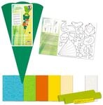 URSUS Schult&uuml;te Schult&uuml;ten-Bastelset-Mini Fuchs gr&uuml;n