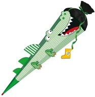 Roth Schult&uuml;te 3D Bastelt&uuml;te Krokodil vom Nil, 80 cm, eckig, mit schwarzem