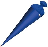 Roth Schult&uuml;te Bastelt&uuml;te 70 cm, rund ultramarinblau Einschulung Zuckert&uuml;te Spitze