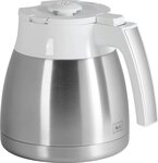 Melitta Kaffeekanne Ersatzkanne Look V Perfection Thermoskanne Edelstahl, Edelstahl