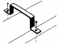 Wallair Rohrverbinder Wallair S20118 Flachkanal-Lüftungssystem 100 Rohrhalter