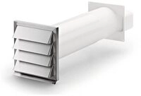 Naber Abluft-Set COMPAIR System &Oslash; 125 Klima-E flow 125 Mauerkasten Jalousie