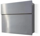 Radius Briefkasten Letterman 4 Edelstahl inkl. LED Licht, Edelstahl, inkl.