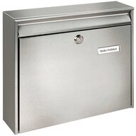 Burg W&auml;chter Briefkasten Burg W&auml;chter 20200 BORKUM 3877 NI Briefkasten Edelstahl