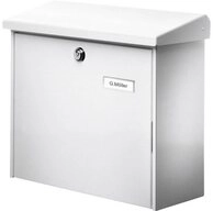 Burg W&auml;chter Briefkasten Stahlblech-Briefkasten Comfort 913 W 4120
