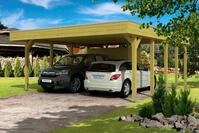 Skanholz Doppelcarport Friesland, BxT: 557x708 cm, 207 cm Einfahrtsh&ouml;he,...