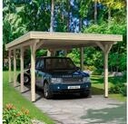 Skanholz Einzelcarport Spessart, BxT: 355x846 cm, 220 cm Einfahrtsh&ouml;he