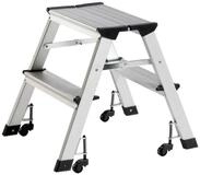 ALCO Stehleiter ALCO 898 Trittleiter m. Rollen 2-stufen