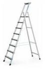 Zarges T-Gleiter ZARGES Comfortstep S - LM-Stufen-Stehleiter 8 Stufen