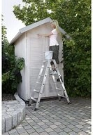 Munk Stehleiter MUNK G&uuml;nzburger Steigtechnik 40208 Aluminium...