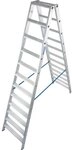 KRAUSE Doppelleiter Krause Aluminium-Doppelleiter STABILO 4,35 m