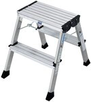 KRAUSE Klapptritt Rolly, 2 x 2 Stufen