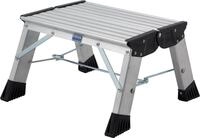KRAUSE Trittleiter Treppy Plusline Alu, Aluminium, 1x1 Stufen, Arbeitsh&ouml;he ca....