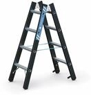 Zarges Stehleiter ZARGES Megastep B - LM-Stehleiter SL 2 x 4 Sprossen