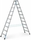 Zarges Stehleiter ZARGES XLstep B - LM-Stufen-Stehleiter 2 x 10 Stufen