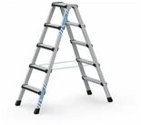 Zarges Stehleiter ZARGES Comfortstep B - LM-Stufen-Stehleiter 2 x 5 Stufen