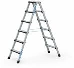 Zarges T-Gleiter ZARGES Comfortstep B - LM-Stufen-Stehleiter 2 x 6 Stufen