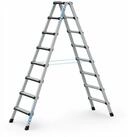 Zarges T-Gleiter ZARGES Comfortstep B - LM-Stufen-Stehleiter 2 x 8 Stufen