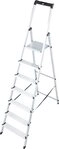 KRAUSE Stehleiter Solidy, Aluminium, 1x7 Stufen, Arbeitsh&ouml;he ca. 348 cm