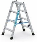 Zarges Stehleiter ZARGES Stufen-Stehleiter Z 300 geb&ouml;rdelt 2 x 4 Stufen