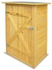 HABAU Ger&auml;teschrank Flachdach mit Dachpappe, maisgelb