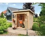 Karibu Gartenhaus KARIBU Gartenhaus Merseburg 240&times;175 cm 14 mm, BxT: 240x175 cm
