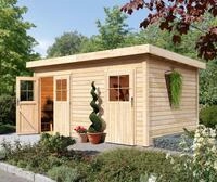 Karibu Gartenhaus Karibu Gartenhaus Mattrup, 28 mm, 456 x 303 x 230 cm, natur