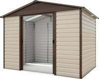 YARDMASTER Ger&auml;tehaus Brandenburg 106, BxT: 303x197 cm, Metall