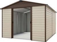 YARDMASTER Ger&auml;tehaus Brandenburg 1012, BxT: 303x376 cm, Metall