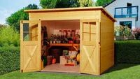weka Gartenhaus 325 Gr.4, 19 mm, BxT: 301x301 cm