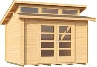 weka Gartenhaus 158 Gr.1, 28 mm, mit 3 Oberlichtern, BxT: 350x360 cm