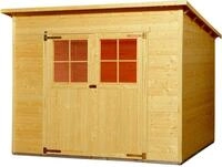 weka Gartenhaus 325 Gr.3, 19 mm, BxT: 256x243 cm