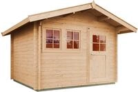 weka Gartenhaus 139 A Gr.1, 45 mm, natur, BxT: 380x324 cm