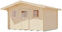 weka Gartenhaus 110 Gr.1, 28 mm, natur, BxT: 460x374 cm