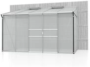 Vitavia Gew&auml;chshaus Ida 6500 HKP 4mm Alu mit 2 Fenster Garten