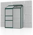 Vitavia Gew&auml;chshaus Ida 900 HKP 4mm Smaragd Alu mit 1 Fenster
