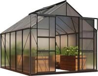 Gew&auml;chshaus VITAVIA "Mars 8300", schwarz, B:257cm H:231,8cm T:321cm,