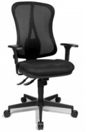 TOPSTAR Drehstuhl B&uuml;rodrehstuhl Head Point SY HE20PBC00 schwarz/schwarz