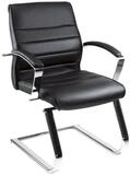 TOPSTAR Besucherstuhl TD Lux 15, mit Echtlederbezug