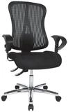 TOPSTAR Schreibtischstuhl Sitness 90, mit Armlehnen, Muldensitz und...