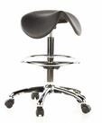 hjh OFFICE Drehhocker TOP WORK 13 Hocker Hartschaum H&ouml;he 60.0 - 85.0 cm, Rollhocker