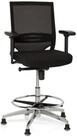 hjh OFFICE Drehstuhl Counterstuhl Top Work 77 Stoff / Netzstoff (1 St), Arbeitsstuhl