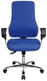 TOPSTAR Schreibtischstuhl Sitness 55, mit Armlehnen, Muldensitz und Body-Balance-Tect